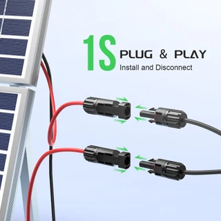 Bateria Power 4 ถึง 2 Y สาขาอะแดปเตอร์ขนานสําหรับสายต่อพลังงานแสงอาทิตย์ตัวเชื่อมต่อพลังงานแสงอาทิตย์สําหรับ 2 แผงพลังงานแสงอาทิตย์