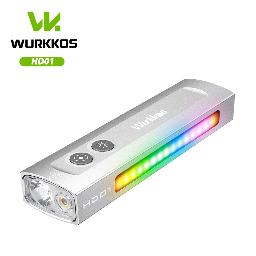 Wurkkos HD01 6 รุ่น HM CSP13135000K*16 3.7V 1200mAh ไฟฉาย Led แบบชาร์จไฟได้ USB