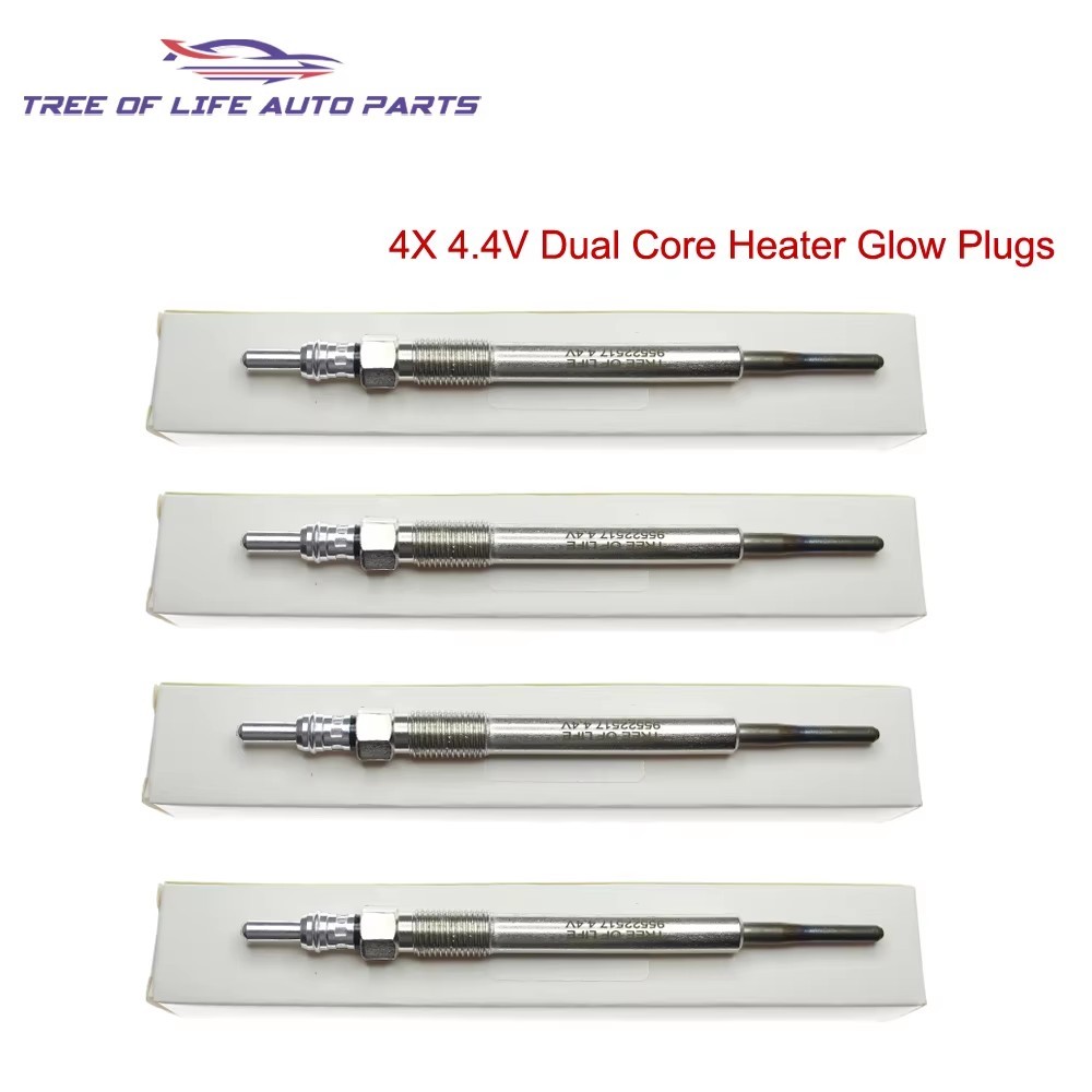 ปลั๊กเรืองแสง 4X 4.4V สําหรับ Citroen Nemo Peugeot Bipper Tepe 1.3 Hdi 2010+ Dual Core เครื่องทําควา