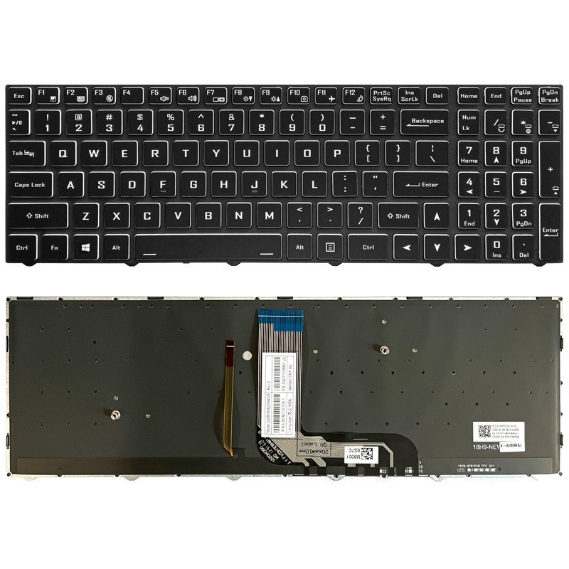 เข้ากันได้กับคีย์บอร์ด Acer Aspire Lite 15 AL15-51 AL15-51M N23L1 US