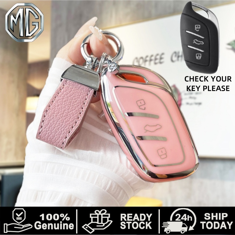 พร้อมส่ง เคสกุญแจรถยนต์ ลาย MG5 MG4 MG VS ZS hsezs EZS MG HS EV ปลอกกุญแจรถยนต์