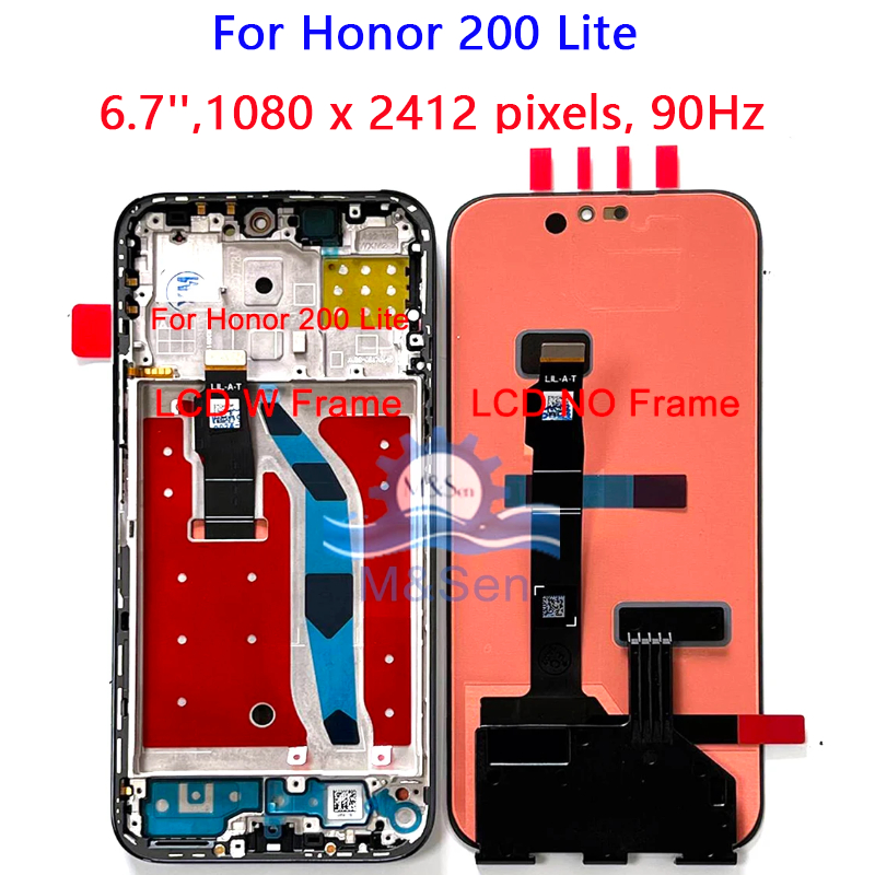 ยี่ห้อใหม่ Ori/AMOLED สําหรับ Honor 200/ELI-AN00,Honor 200 Lite Honor 200 Pro/ELP-AN00 จอแสดงผล LCD Touch Screen Digitizer เปลี่ยน ราคา ถูกที่สุด ดีลบีเคเค แกลเลอรีภาพที่ 5