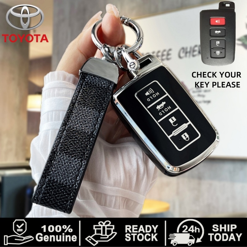 ซองหนังกุญแจ ซองหนังรีโมทกุญแจ Toyota Camry Hybrid / Altis 2014 Top / ซองหนังกุญแจโตโยต้า ซองหนังกุญแจคัมรี่ อัล