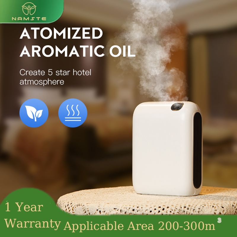 NAMSTE Bluetooth Aromatherapy Diffuser 300m3 Waterless Essential Oil Diffuser เงียบ Aromatherapy Essential Oil Diffuser
