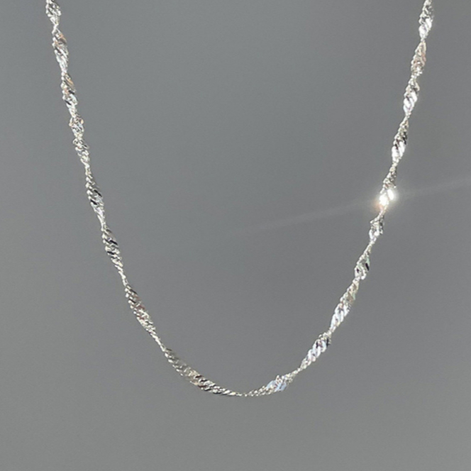 สร้อยข้อมือเงินแท้สเตอร์ลิงซิลเวอร์ S925 สำหรับสาวๆ ไม่อันตรายต่อผิวและสามารถซักได้ - รูปที่ 4