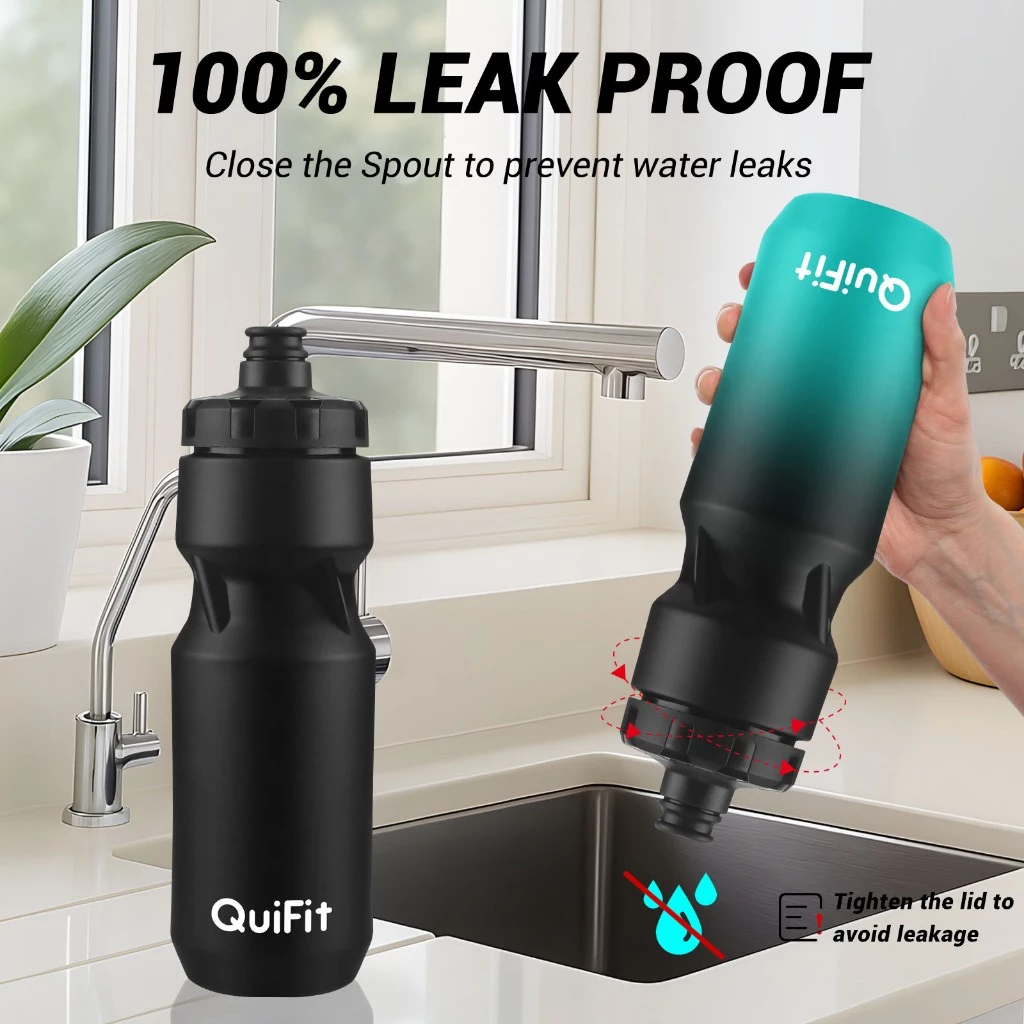QuiFit ขวดน้ําจักรยาน 1000ml 32 ออนซ์ 2 ชิ้น thumbnail 4