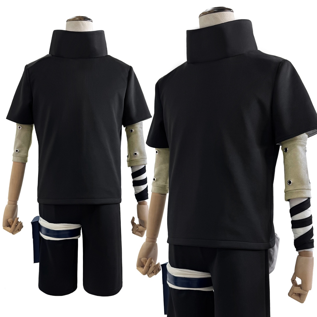 HOLOUN อะนิเมะ Naruto Uchiha Sasuke Cosplay คอสเพลย์ ชุดยูกาตันญี่ปุ่นแบบดั้งเดิม