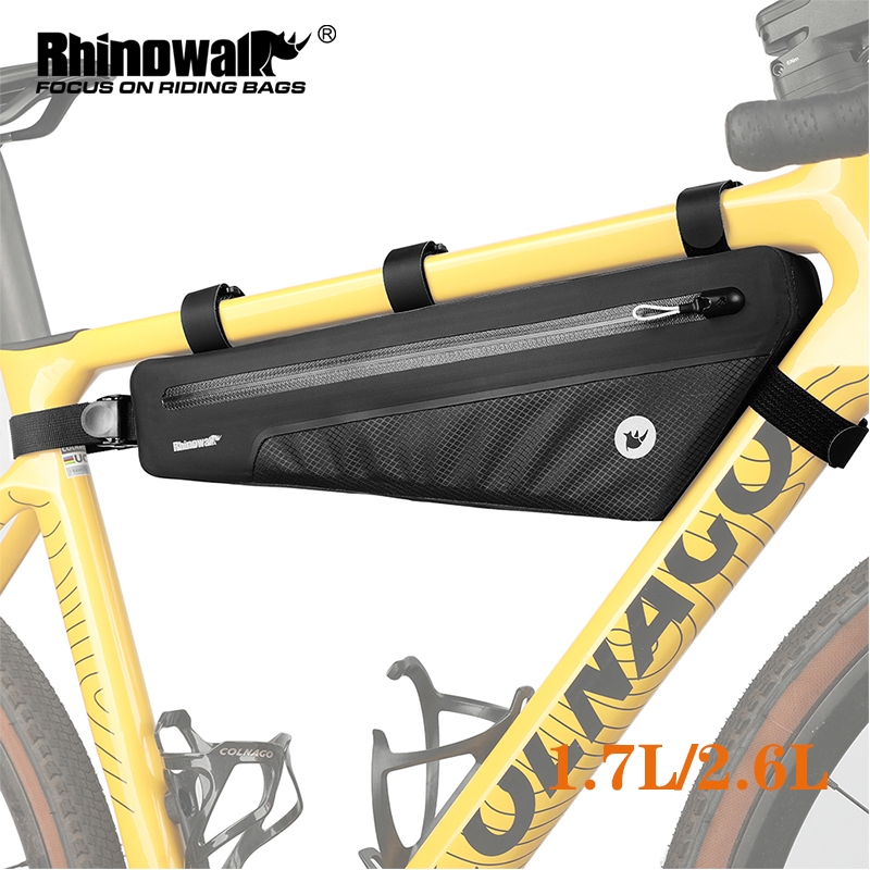 กระเป๋ากันน้ําRhinoWalk Plateau Series สำหรับโครงจักรยาน พร้อมให้เลือกขนาด 1.7L และ 2.6L
