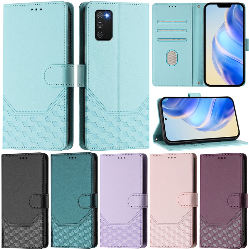 SAMSUNG DeluxeปลอกสําหรับSamsung Galaxy A03S A51 A71 A11 A21 A31 A41 A21S A10 A20 A30 A50 A70 A10S A20S A30S A42 5G A02 กระเป๋าสตางค์หนังPUกรณี
