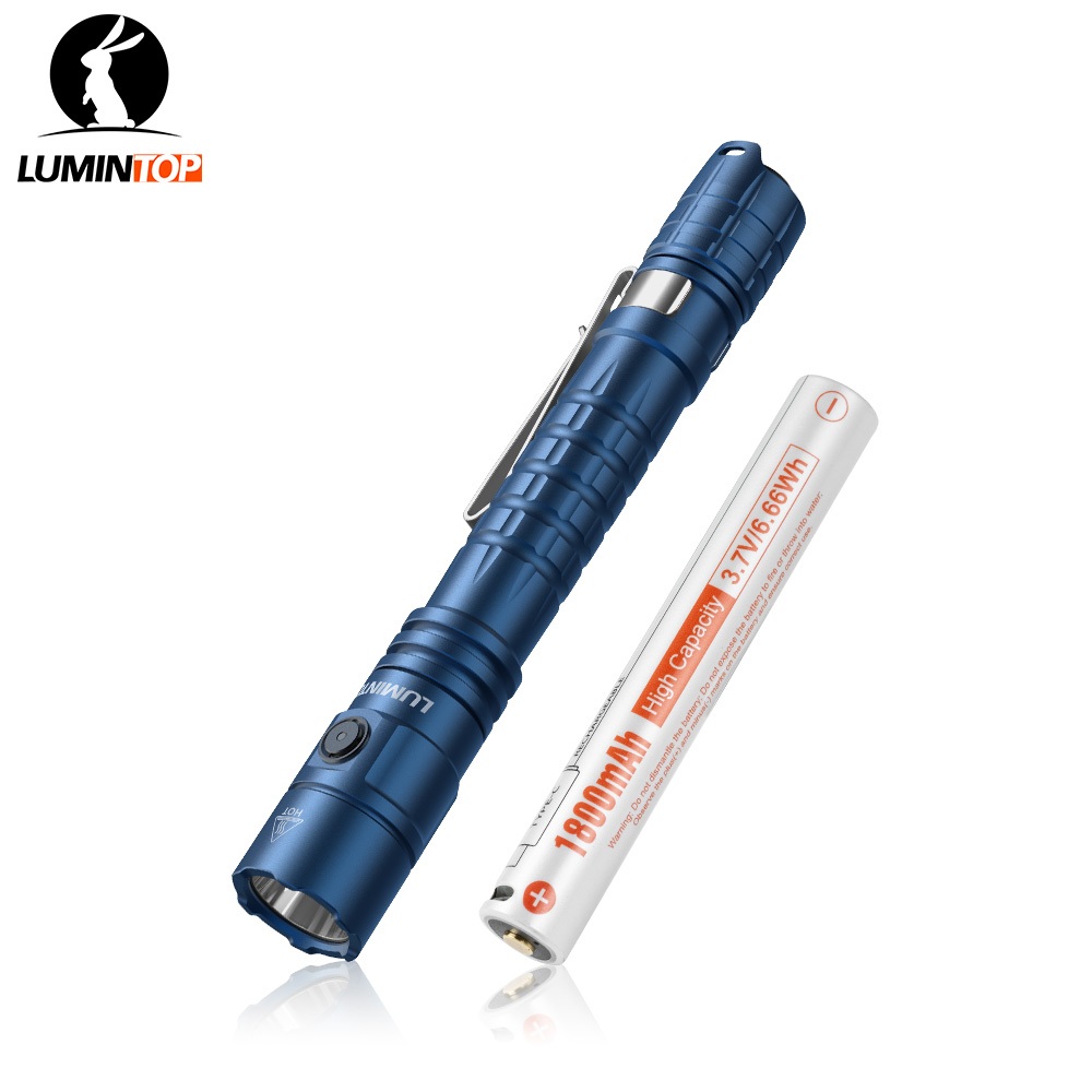 Lumintop 2 ไฟฉาย AA P2A 1200 ลูเมน 330 เมตร USB TYPE C 14100 แบตเตอรี่ไฟฉายไฟฉาย EDC แบบพกพา