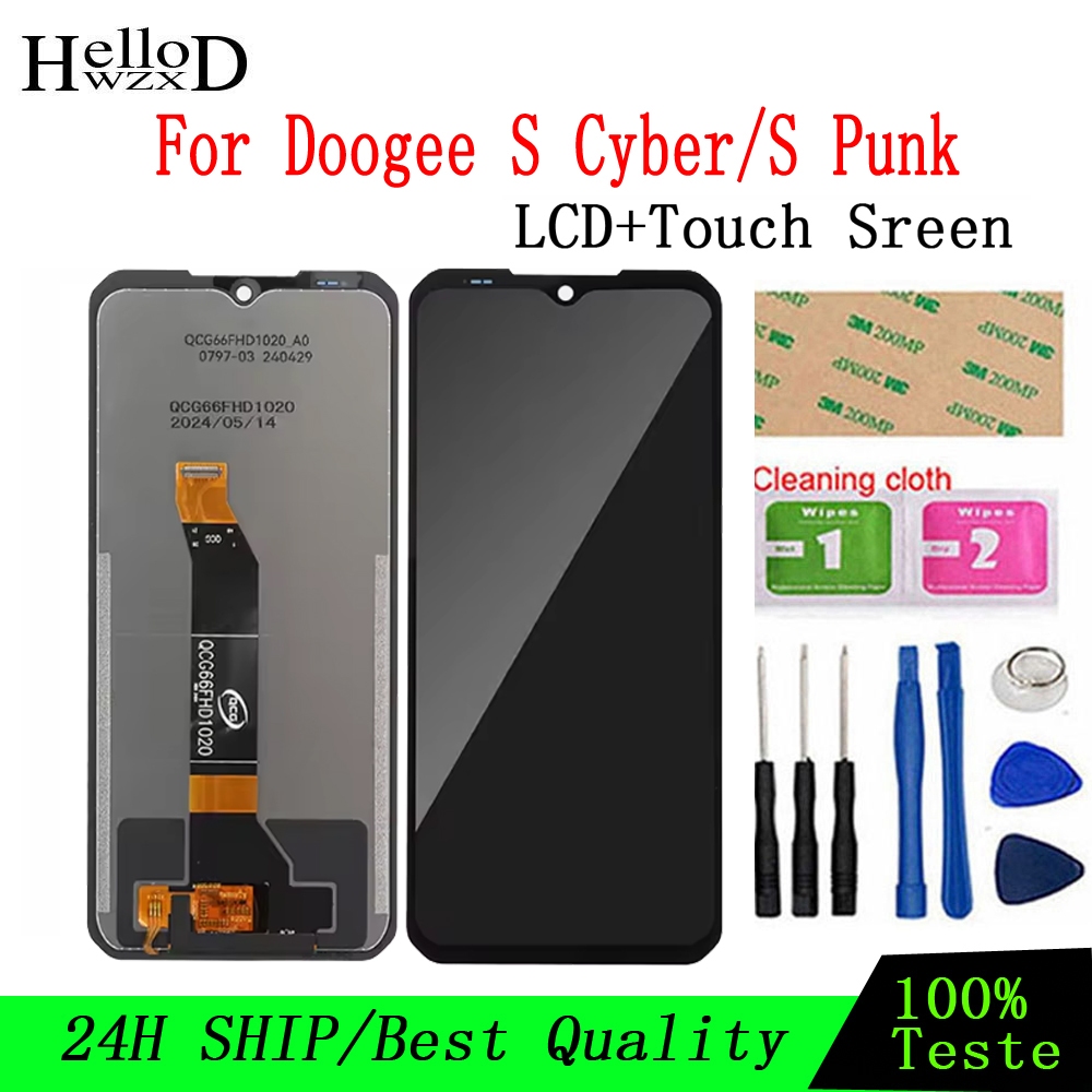 Doogee S Cyber Doogee S Punk จอแสดงผล LCD เปลี่ยนหน้าจอสัมผัส