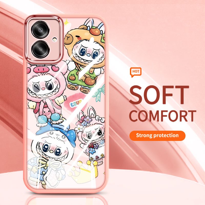 YBD สําหรับ Infinix สมาร์ท 10 Plus Tecno POP 10 Spark GO 2 X6725 X6725B X6725C KM4 เคสโทรศัพท์อินเทร