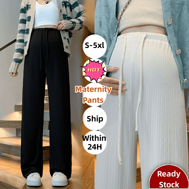 กางเกงคนท้องขากว้าง สวมใส่ง่ายแม้ไม่มีท้อง เชิญใช้ในระหว่างตั้งครรภ์หรือเป็นกางเกงลำลองทุกวัน