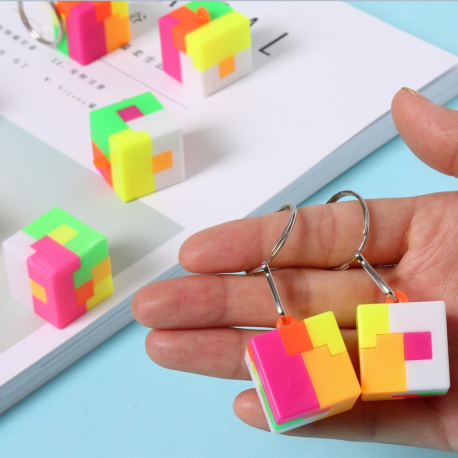 กงหมิง ล็อคของเล่นพวงกุญแจ กงหมิง ล็อคพวงกุญแจของเล่นเด็กของเล่นเพื่อการศึกษา - รูปที่ 4