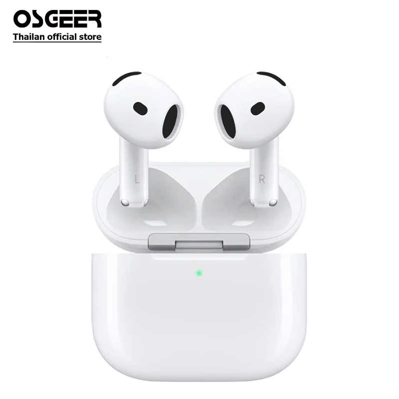 Osgeer หูฟังบลูทูธ 4th (พร้อมเคสซิลิโคน) หูฟังไร้สายกีฬาชุดหูฟัง TWS หูฟังสําหรับ IOS และ Android