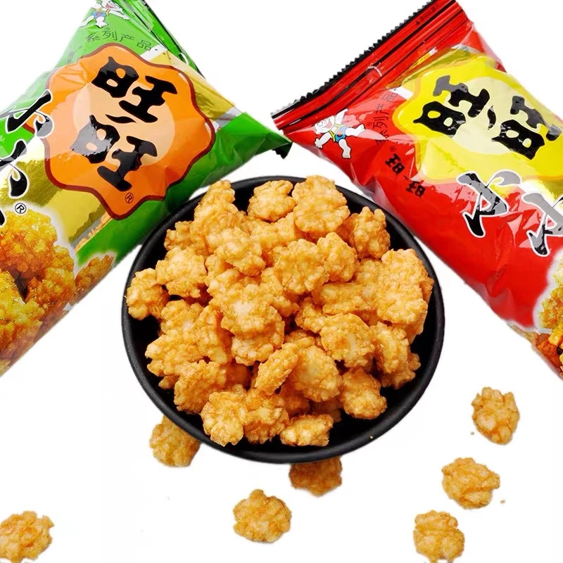 🔥พร้อมส่ง🔥ขนมข้าวพองอบกรอบ น้ําตาลทราย หอม อร่อย รสดั้งเดิม รสไก่ต้นหอม รสพริกไทยดำ ข้าวอบกรอบ ขนมขบเคี้ยว อาหารว่าง