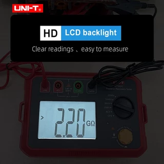 UNI-T 501C UT502C เครื่องทดสอบ ความต้านทานฉนวน 1000V 5กิกะโอห์ม Insulation Resistance Tester UT501C