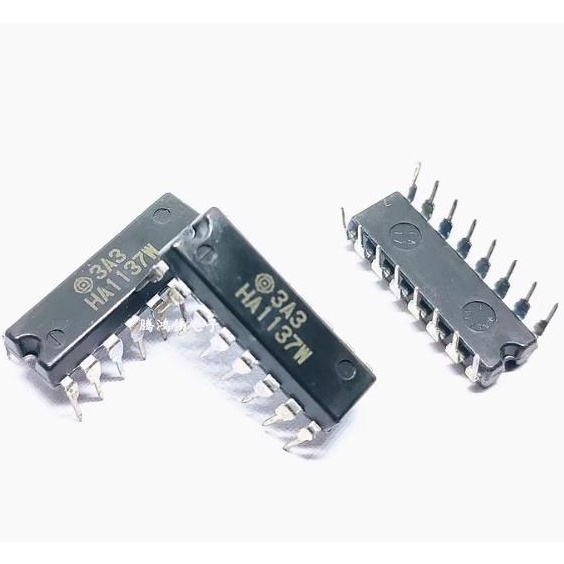 2 ชิ้น Original HA1137W DIP-16 HA1137 DIP16 IF Amplification วงจรรวม