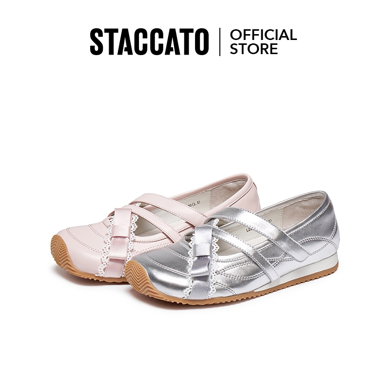 Staccato Women's Chunky Low-Heel Mary Jane Shoes รองเท้า Mary Jane สตรี ส้นเตี้ย+พื้นหนา 3 ซม L2205