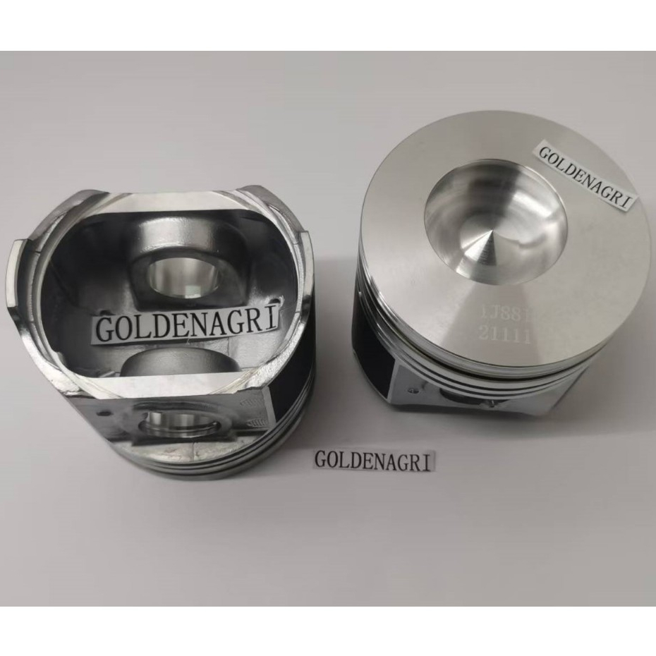 ลูกสูบ 4 ชิ้น 1J881-2110 สําหรับชิ้นส่วนเก็บเกี่ยว V2403 DC60 DC70 DC70Plus