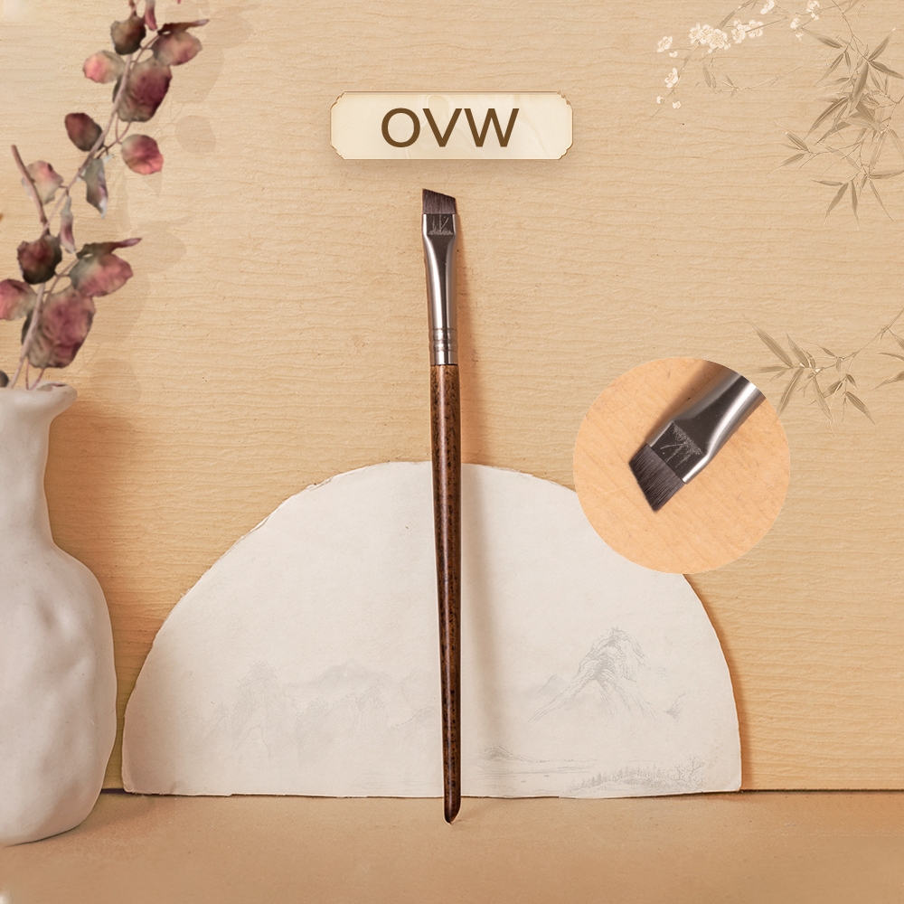 Ovw Eyebrow Brush แปรงแต่งหน้าแป้งเขียนคิ้ว N61 [ปลอดบุหรี่]