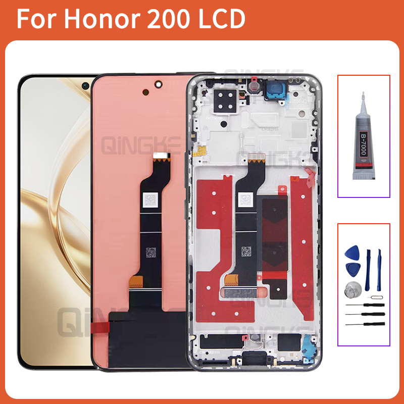 LCD สําหรับ Huawei Honor 200 LCD ELI-AN00 ELI-NX9 จอแสดงผล Touch Screen Digitizer Assembly สําหรับ H