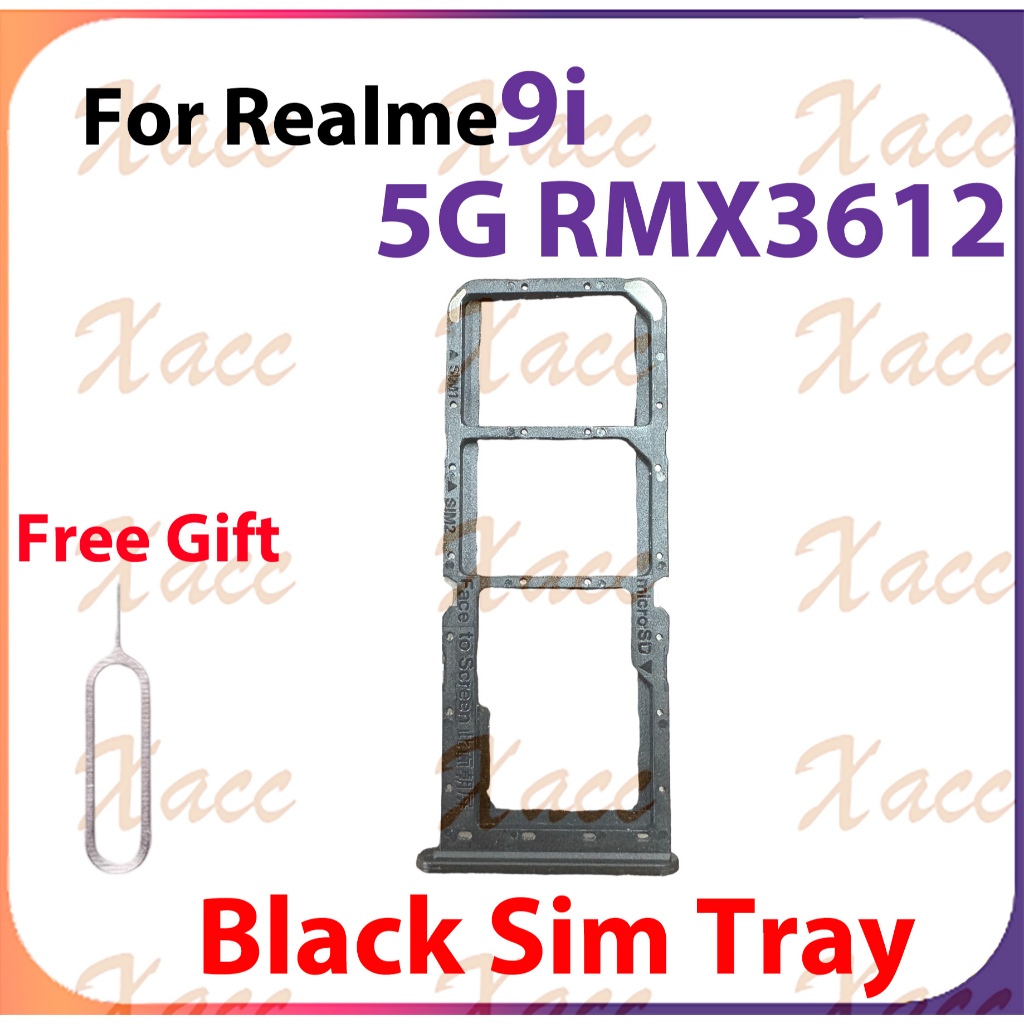สําหรับOppo Redmi 9i 5G Rmx 3612 ซิมการ์ดถาดสล็อตเปลี่ยน