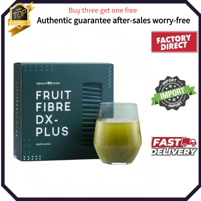 buy3get1(readystock)exp2026.06Signature Market Fruit Fibre DX-Plus - Bulk Pack|ดีท็อกซ์ (8g x 45 ซอง