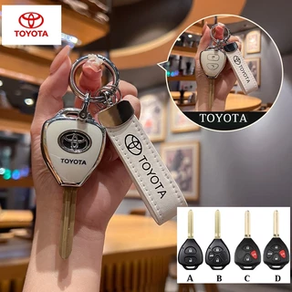 2004-2015 Toyota Vios Hilux Vigo Camry Corolla Altis Avanza เคสกุญแจใบมีดเก่า Innova Fortuner Yaris Vigo 4 ประตู Camry2.0 พวงกุญแจรถ