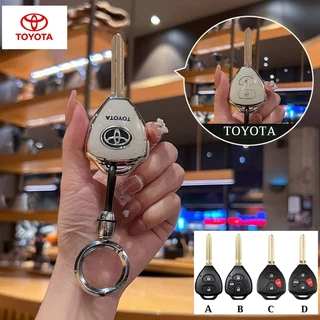 2004-2015 Toyota Vios Hilux Vigo Camry Corolla Altis Avanza เคสกุญแจใบมีดเก่า Innova Fortuner Yaris Vigo 4 ประตู Camry2.0 พวงกุญแจรถ
