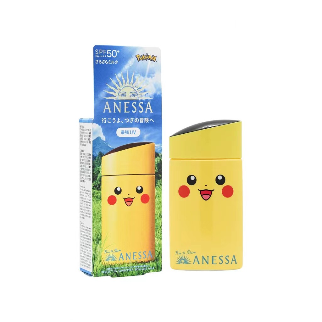 Anessa SPF50+PA++++ Perfect UV Sunscreen Mild Milk Pikachu(60ml)