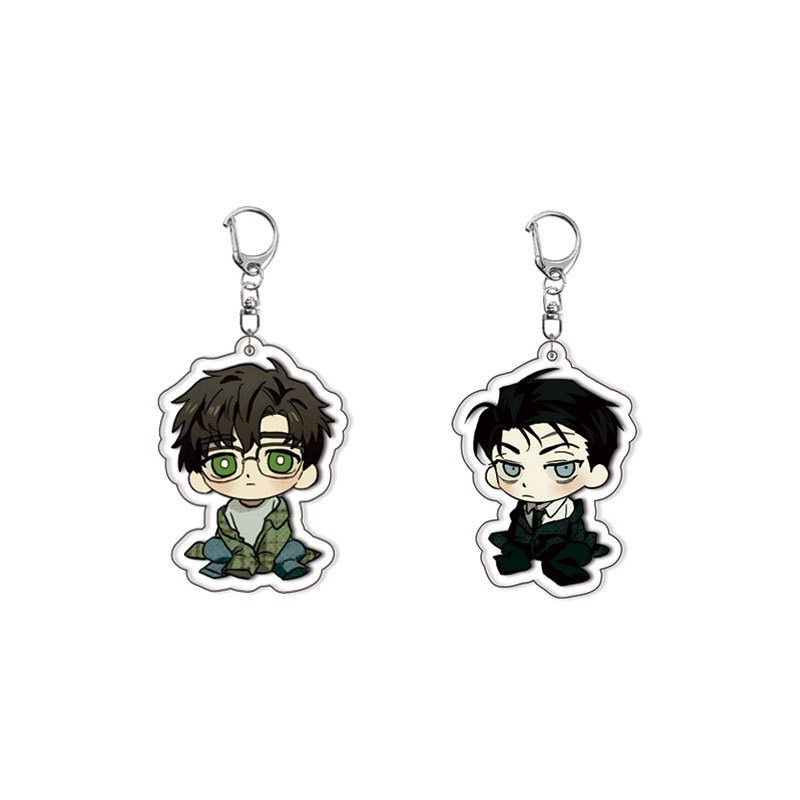 Under The Green Light HOT BL Manwha พวงกุญแจคู่กระเป๋า Charms จี้เพื่อนของขวัญแฟนสนุกพวงกุญแจ