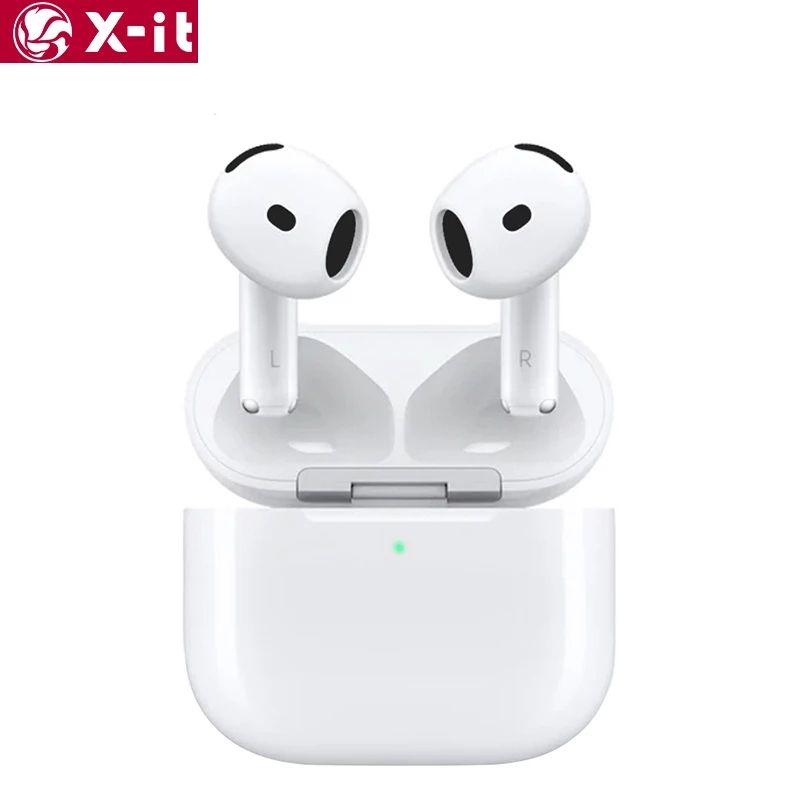 X-IT หูฟังไร้สาย AirBuds Pods 4, หูฟังบลูทูธ 5.3 ในหู, หูฟังบลูทูธใหม่ไฮไฟสเตอริโอสําหรับ Android / IOS