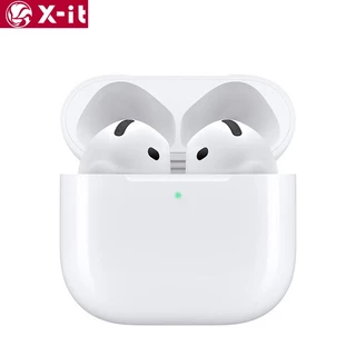 X-IT หูฟังไร้สาย AirBuds Pods 4, หูฟังบลูทูธ 5.3 ในหู, หูฟังบลูทูธใหม่ไฮไฟสเตอริโอสําหรับ Android / IOS