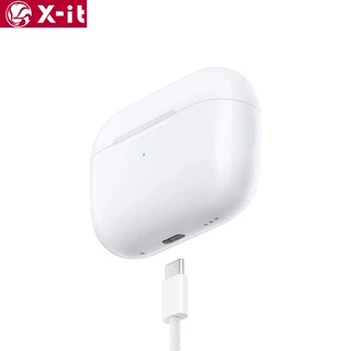 X-IT หูฟังไร้สาย AirBuds Pods 4, หูฟังบลูทูธ 5.3 ในหู, หูฟังบลูทูธใหม่ไฮไฟสเตอริโอสําหรับ Android / IOS