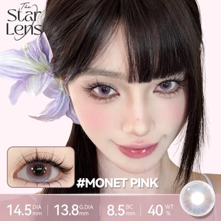 Starlens คอนแทคเลนส์ 1 คู่ สีเทา ตาอ่อน เหมาะกับการแต่งหน้า DIA14.214.5มม. 6 เดือน บิ๊กอาย contact lens