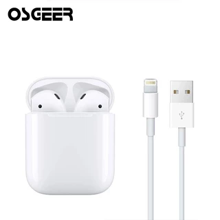 Osgeer Air/Pods 2 Gen หูฟังไร้สายระดับพรีเมียมพร้อมไมโครโฟนหูฟังบลูทูธ