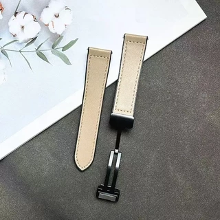 สร้อยข้อมือหนังสําหรับ Amazfit Watch สายนาฬิกากันน้ํา cowhide สายรัดข้อมือกีฬาสําหรับ Amazfit Active GTS GTR Balance BIP