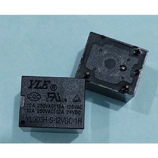รีเลย์ 4 พิน YL303H-S-12VDC-1H 10A 12V YL303H-S-24VDC-1H เหมาะสําหรับเตาอบไมโครเวฟ DC แม่เหล็กไฟฟ้าร