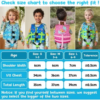 Winmax Kids Life Vest เสื้อชูชีพพยุงตัวว่ายน้ํากลางแจ้ง