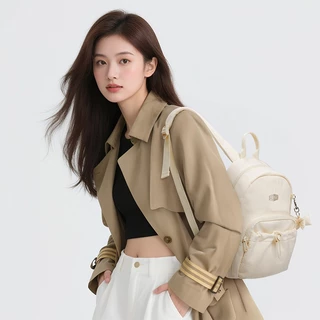 BAGSMART กระเป๋าเป้สะพายหลังมินิสำหรับผู้หญิง กระเป๋าเป้สะพายหลังวิทยาลัยสำหรับกระเป๋าเรียนน่ารักขนาด 9.7 นิ้ว