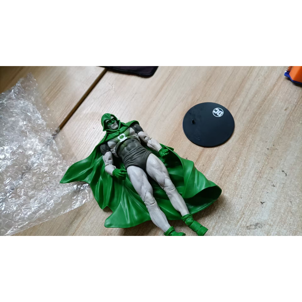 (ไม่มีกล่อง) แอ็คชั่นฟิกเกอร์ McFarlane Hal Jordan