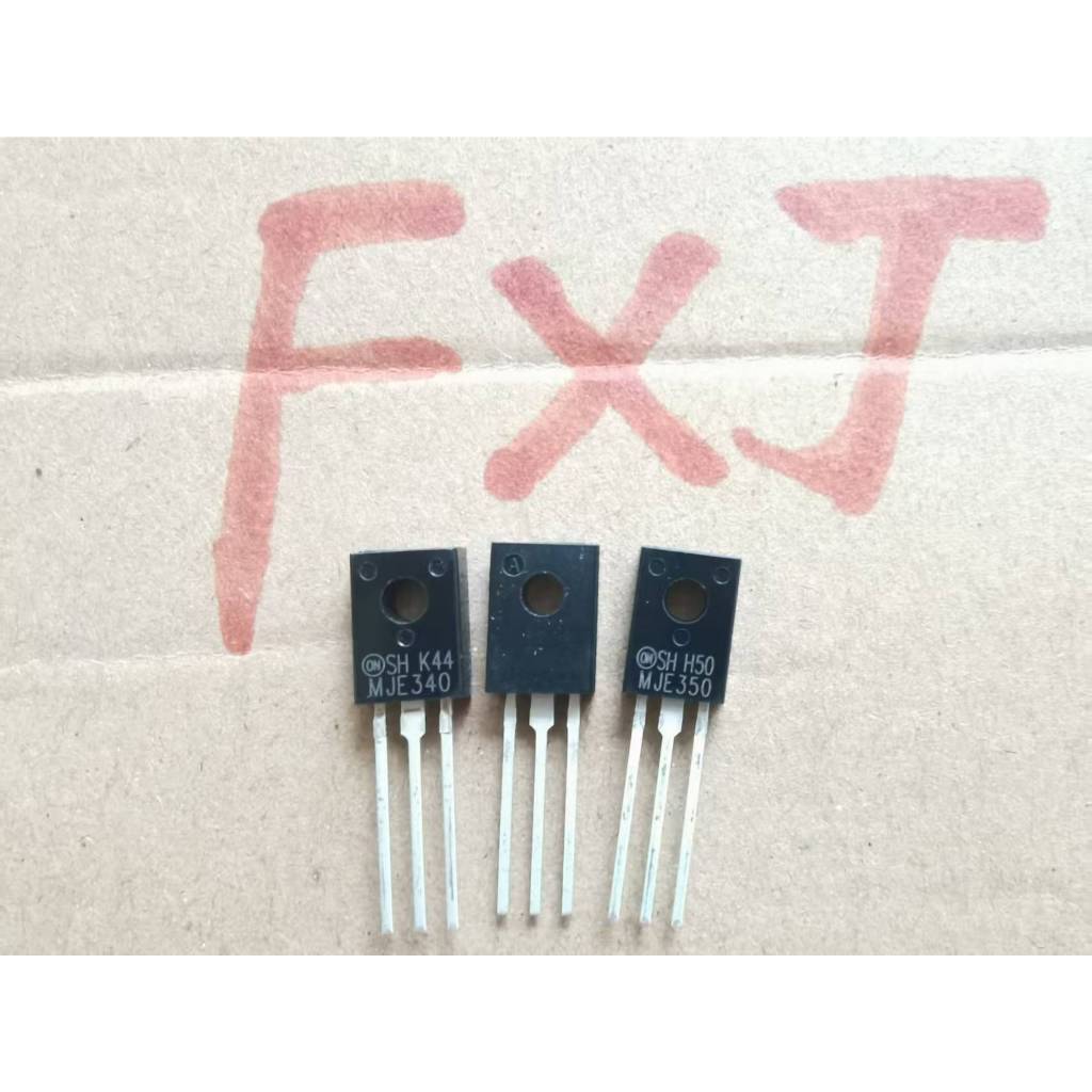 MJE340G MJE350G ON Ansemi ยี่ห้อใหม่นําเข้า JE340G JE350G หลอดสามเสา