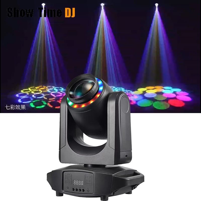 มาใหม่ล่าสุด 100W LED Spot Moving Light พร้อมรูรับแสง LED 8 สี 1Gobos คู่มือโฟกัสสําหรับ DJ Disco Pa