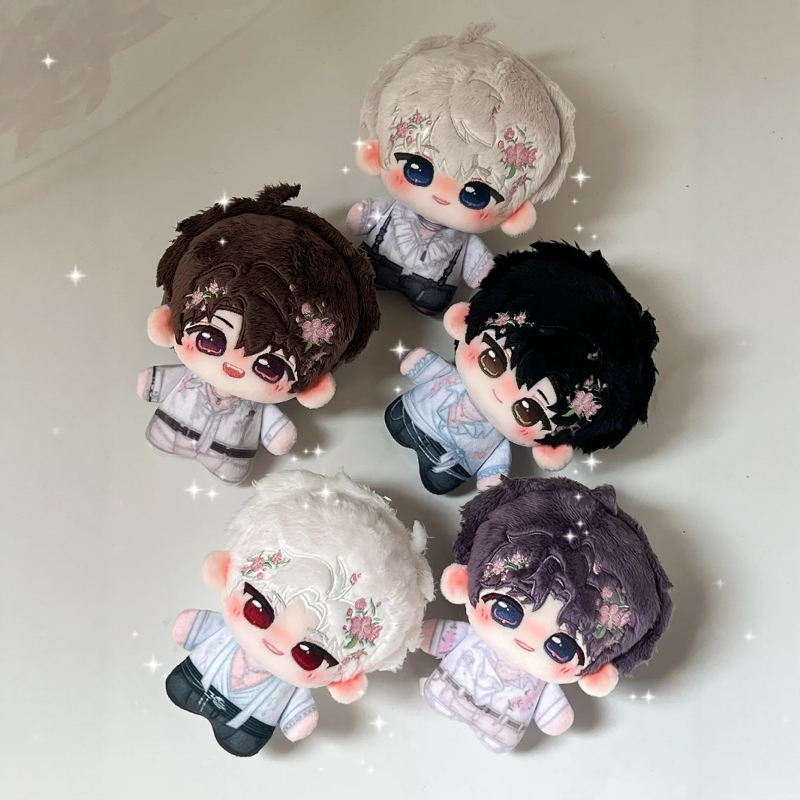 Love and Deepspace พิมพ์ตุ๊กตาผ้าฝ้าย Nunu -Rafayel, ตุ๊กตา, Zayne, Sylus, Caleb Editions ของขวัญ 3GWE