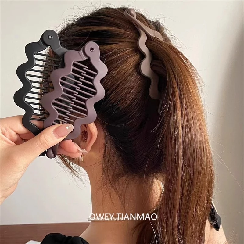 คลิป ponytail สไตล์ฟรอสต์บานาน่าคุณภาพเยี่ยม เครื่องประดับผมสไตล์ใหม่
