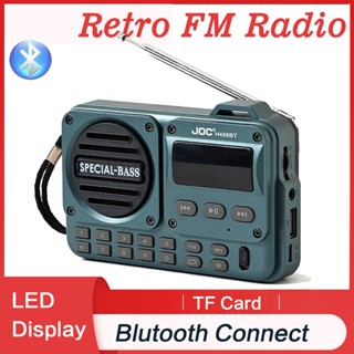 วิทยุ FM แบบพกพาแบตเตอรี่ชาร์จ USB TF MP3 เครื่องเล่นเพลงรอง…