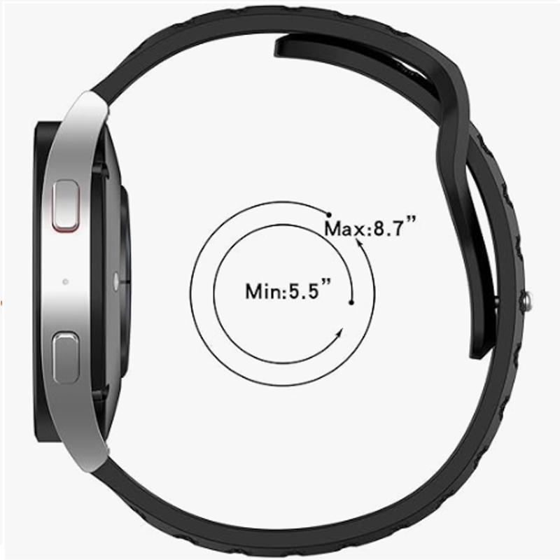 สาย Garmin Venu X1 สายรัดสายรัดข้อมือซิลิโคนสําหรับ Garmin Venu X1 สมาร์ทวอท์ชฟิล์มป้องกันหน้าจอสร้อยข้อมือกีฬาอุปกรณ์เสริม - รูปที่ 7