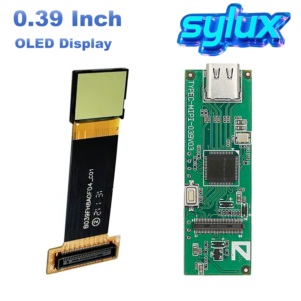 0.39 นิ้ว 1920x1080 จอภาพ Micro OLED HDMI ถึง MIPI สําหรับ AR/Nightvision/กล้องโทรทรรศน์ Monitor