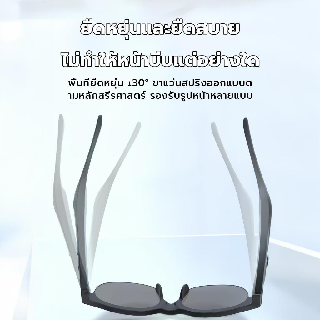 G89 แว่นตาอัจฉริยะ,เสียงสเตอริโอ HIFI แว่นกันแดด, Bluetooth 5.4, กันน้ำระดับ IPX4, แว่นตาอัจฉริยะ AI, ใช้งานได้กับ IOS และ Android - รูปที่ 4